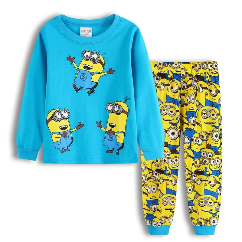Despicable Me Minions Kids Pajama Set – 2-Piece Long Sleeve Sleepwear - Image 10
