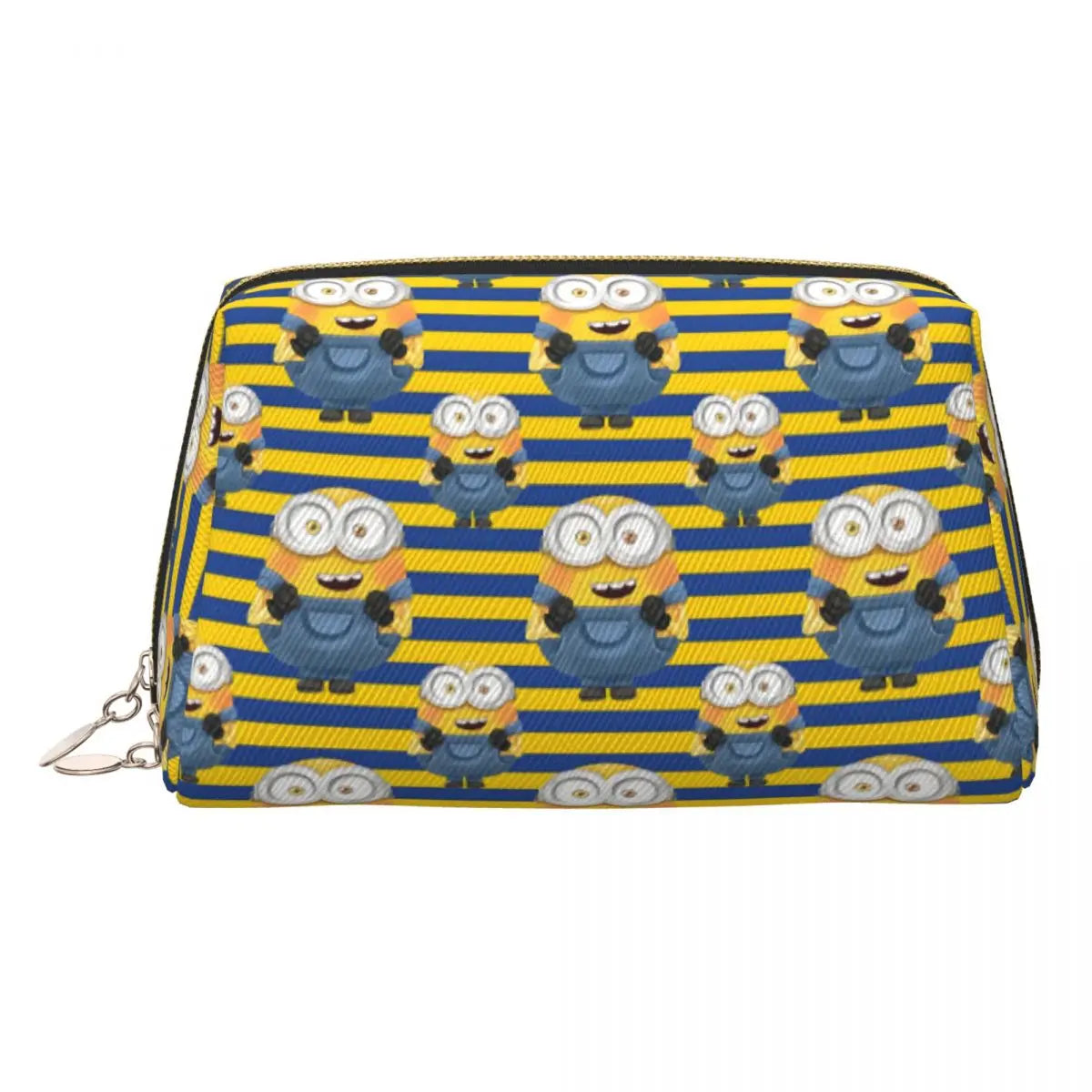 Custom Kawaii M-Miniones Classical Cartoon Cute Travel Toiletry Bag for Women - Image 12