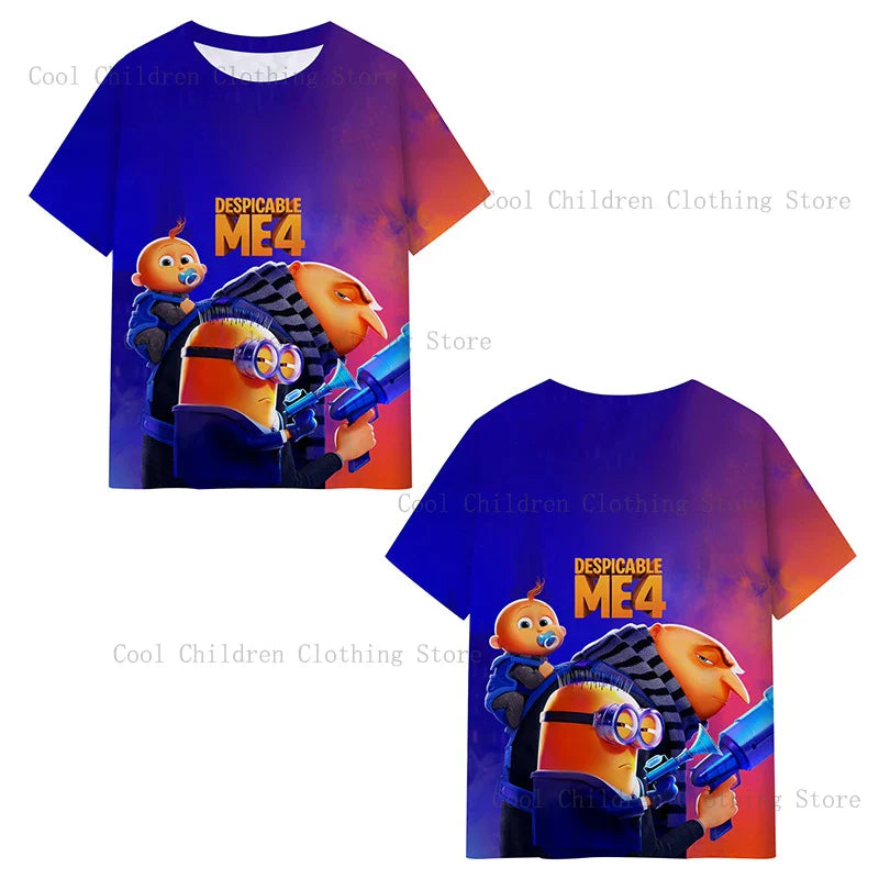 2024 Minions Parent-Child T-Shirt - Image 4