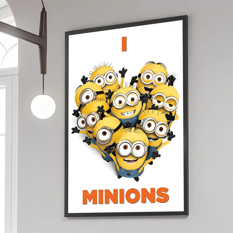 1PC Minions 2 Retro Poster - Image 5