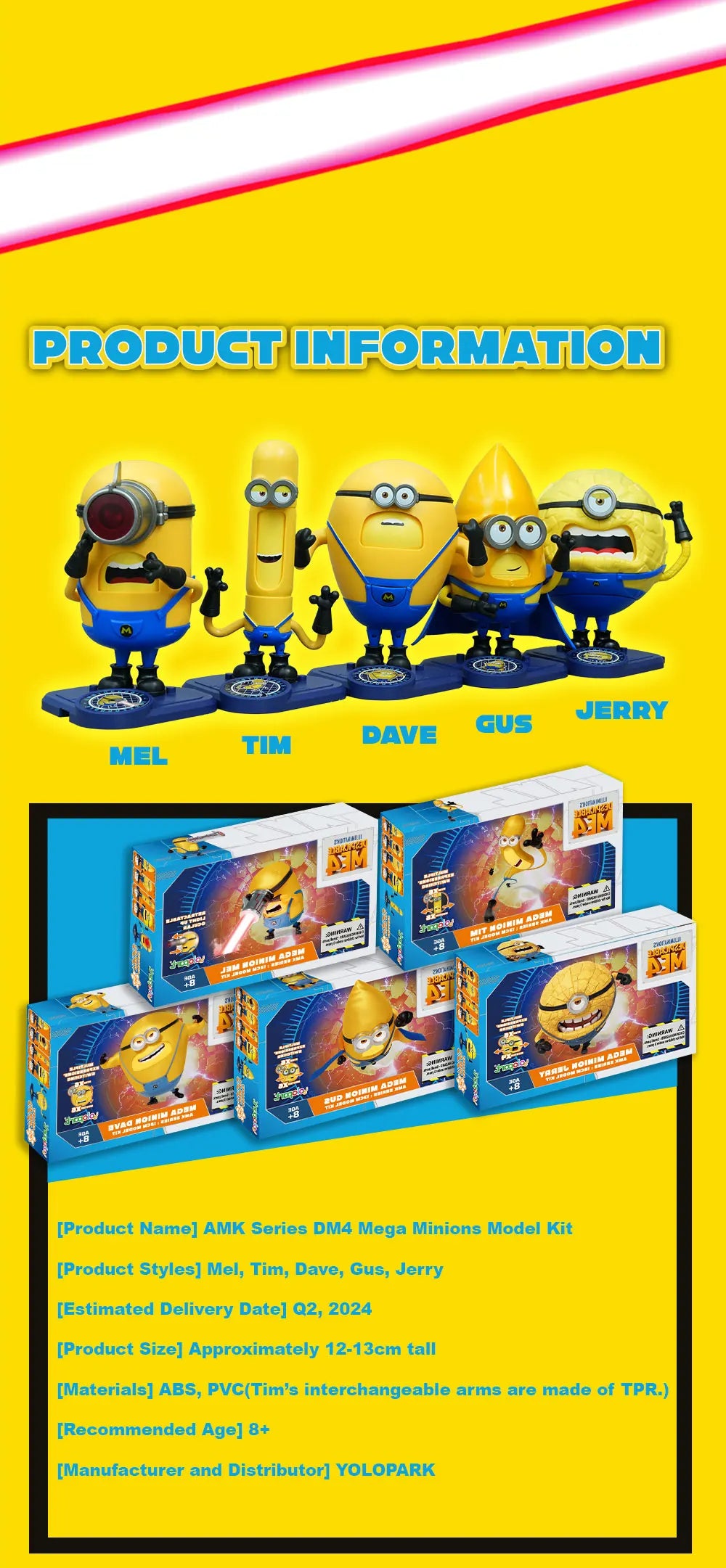 YOLOPARK Genuine Despicable Me 4 - Image 16