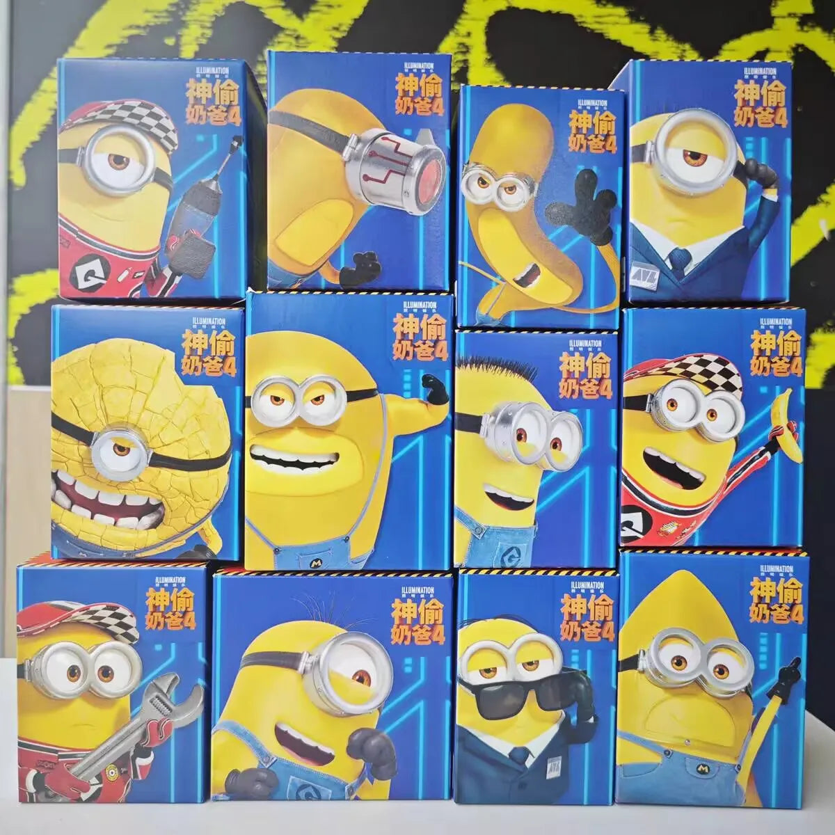 New Despicable Me 4 Minions Action Figure Collectible Toy - Image 2