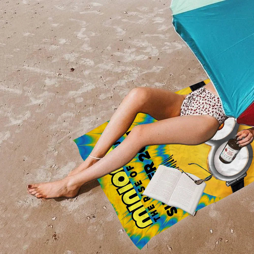 Cartoon Minions Microfiber Beach Towels - Quick Dry Towel - Image 16