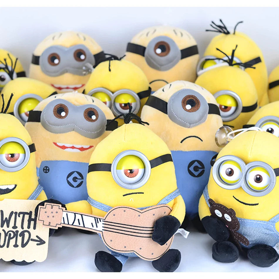 Minions 4 Plush Keychains Kawaii Cartoon Dolls - Image 13