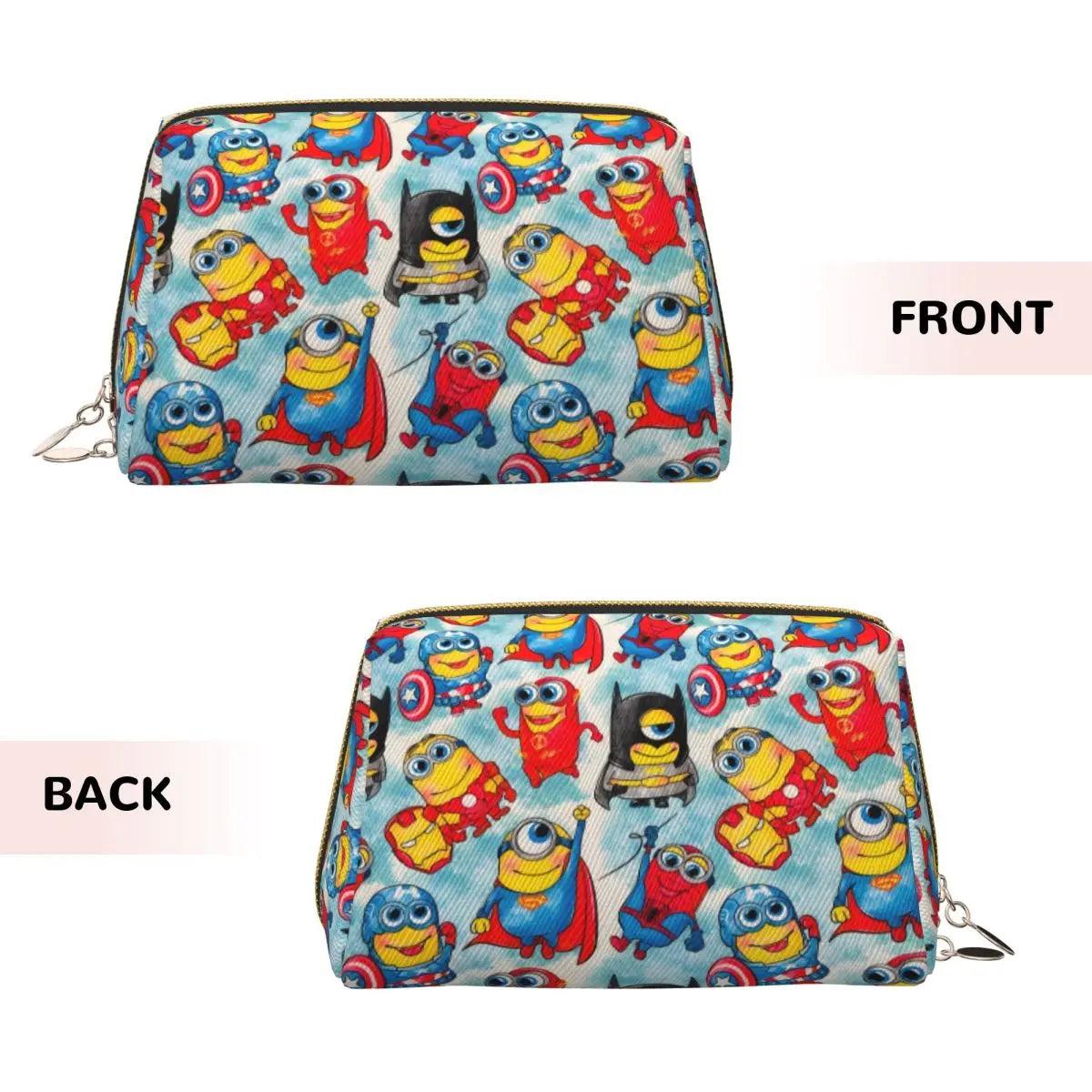 Custom Comic M-Miniones Anime Travel Cosmetic Bag for Women - Image 11