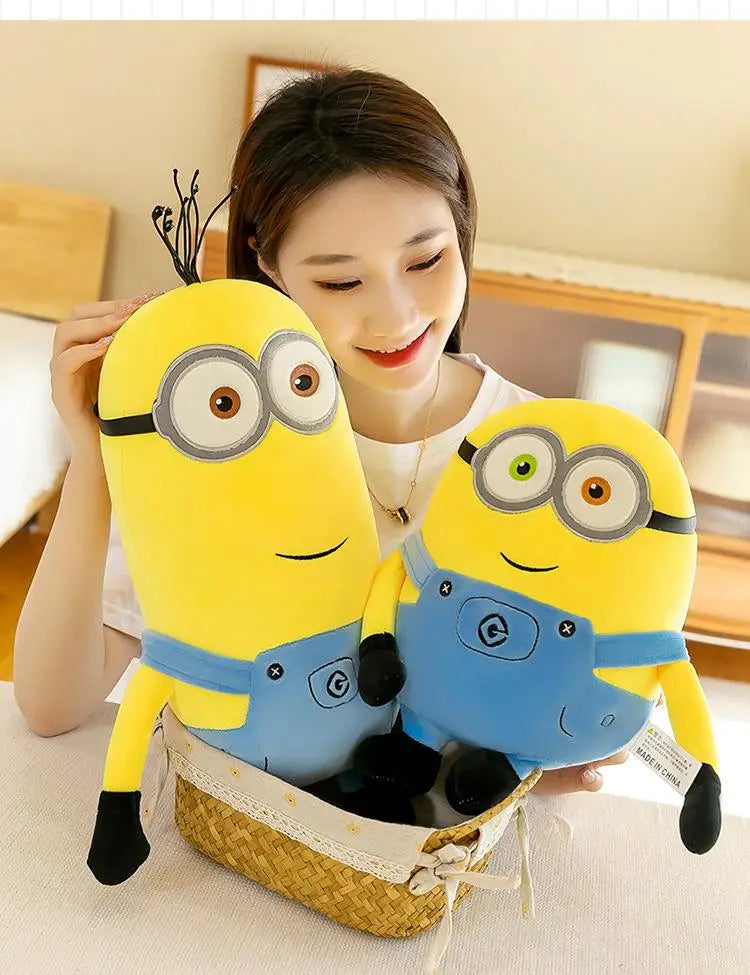 Cute Minions Movie Characters Yellow Plush Toys - Image 29