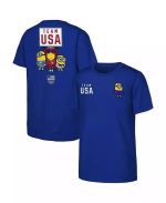 Outerstuff | Big Boys and Girls Royal Team USA Minions T-Shirt