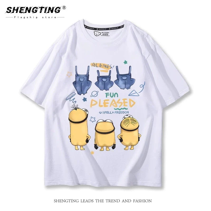 Minions Co-Branded Kids T-Shirt – Parent-Child Summer Edition - Image 14