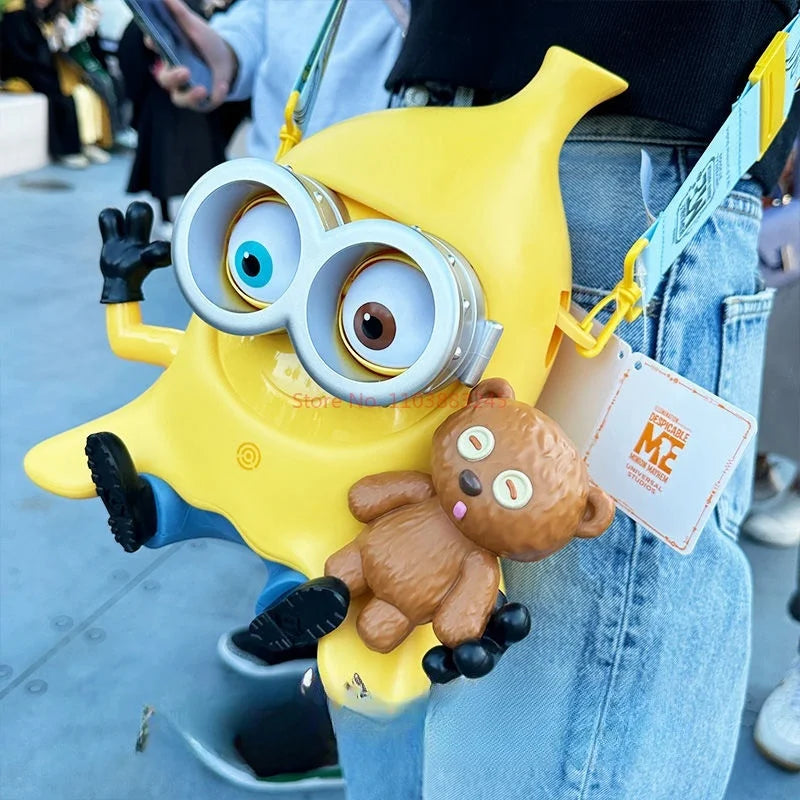 2024 Anime Dragon X Minions Popcorn Bucket Cup Figurine - Image 7