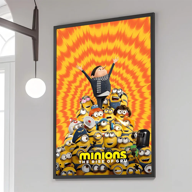 1PC Minions 2 Retro Poster - Image 7
