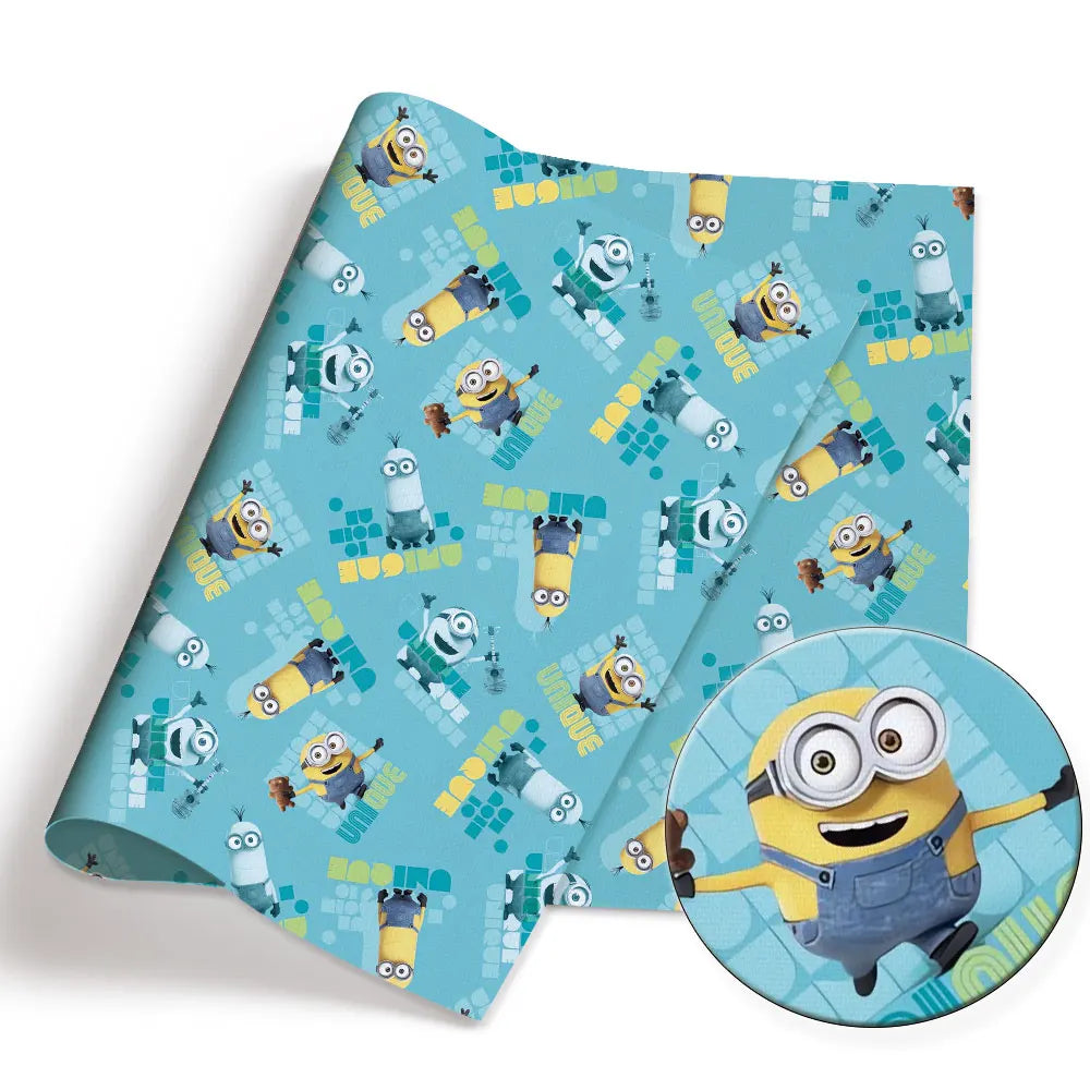 Minions Cotton Fabric – Cartoon Textile for DIY Sewing & Crafts - Image 5