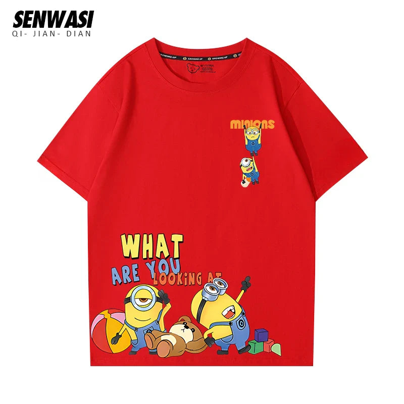 Minions Cotton T-Shirt for Kids (Ages 3–14) - Image 11