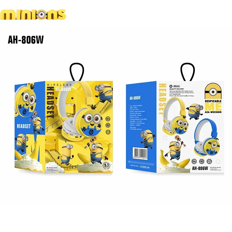New Minions Wireless Bluetooth Headphones - Image 4