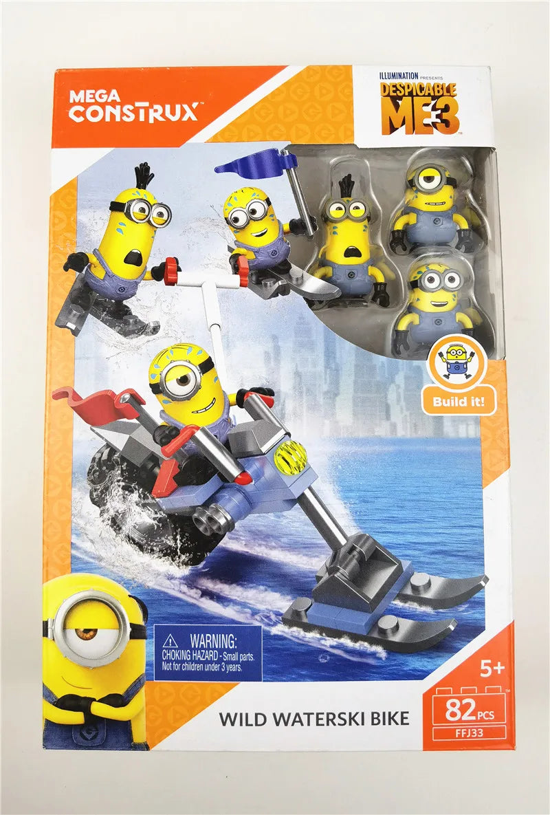Anime Figure Minions Bloks Construx Building Mini - Image 17