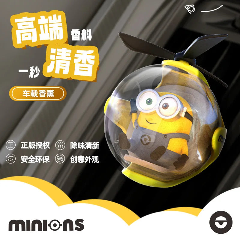 Minions Cartoon Car Air Freshener - Image 7