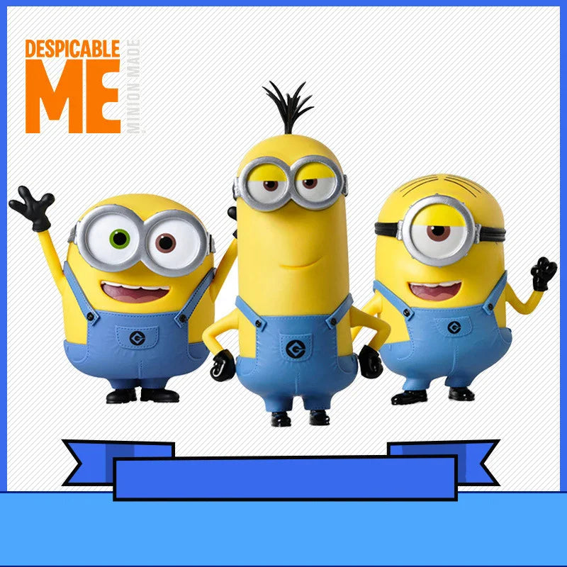 Kawaii Minions 3D Eye Figurines – Classic Action Toys for Kids - Image 2