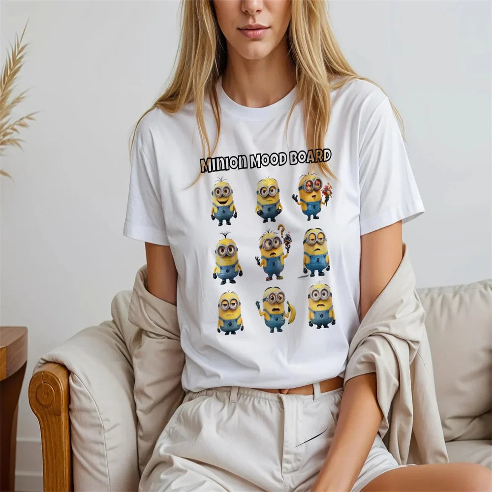 Minions Unisex Cotton T-Shirt – Funny Family Tee for All Ages