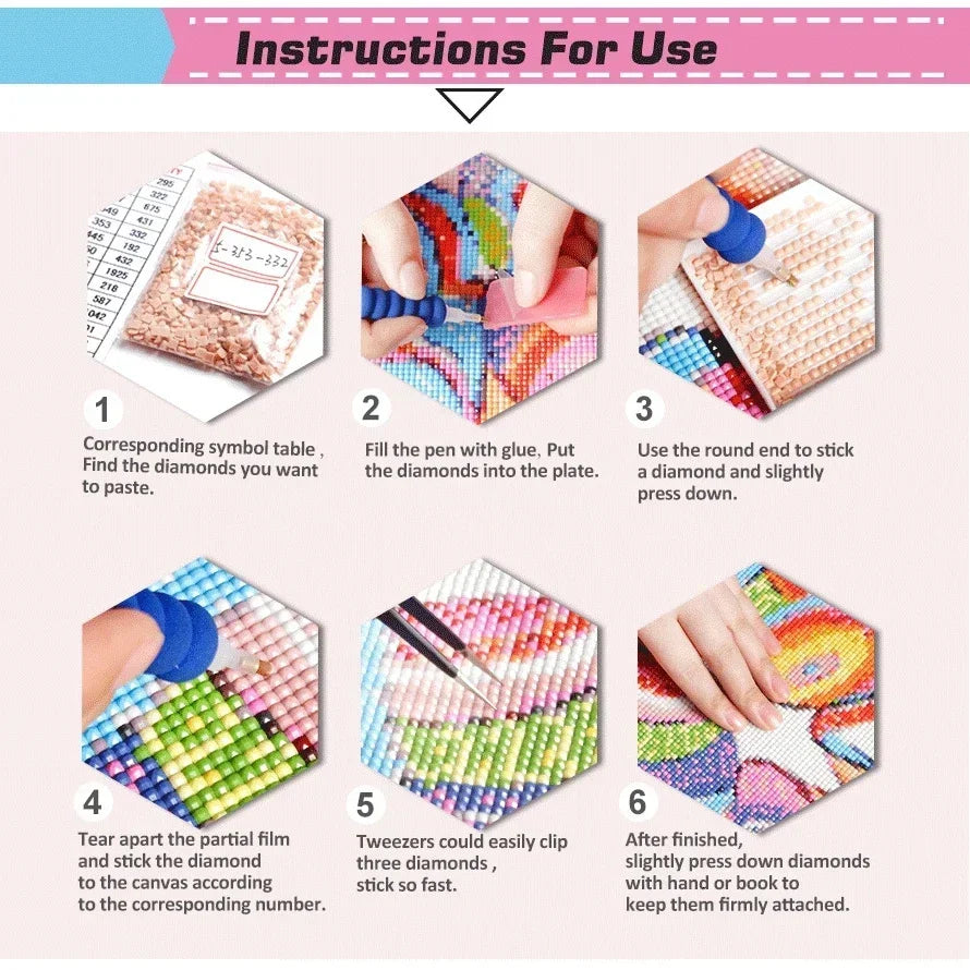 Minions 5D Diamond Painting – Cute Cartoon Cross Stitch Mosaic Kit - Image 12