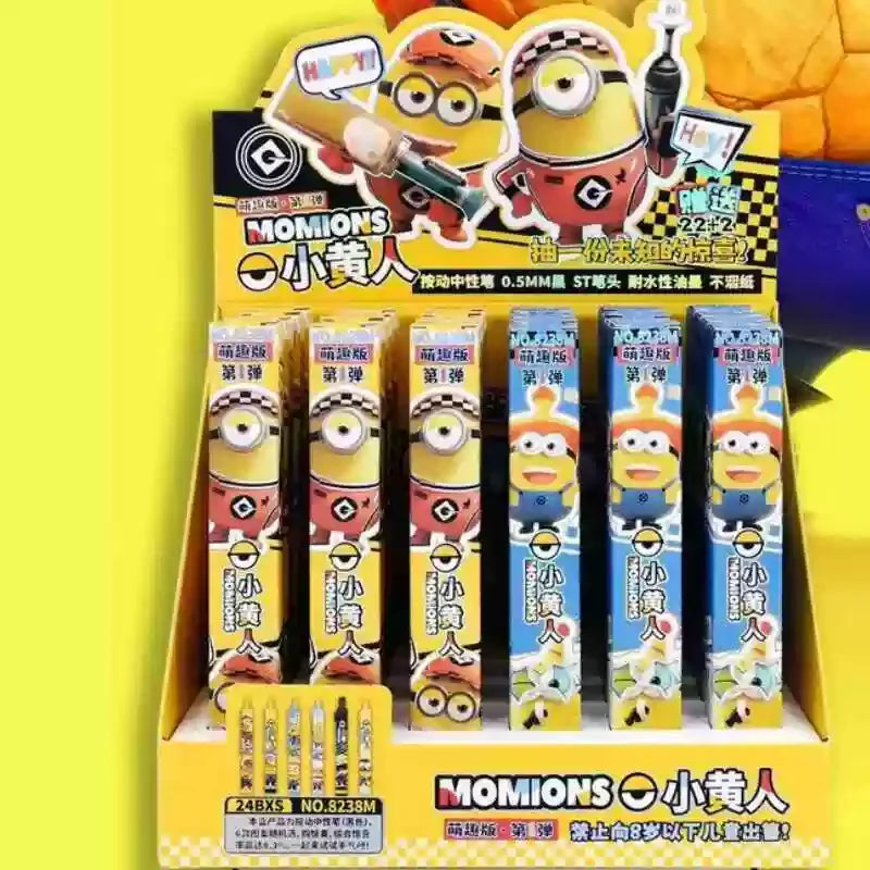 Minions Blind Box Pens – Cute Cartoon Gel Pens for Students - Image 7