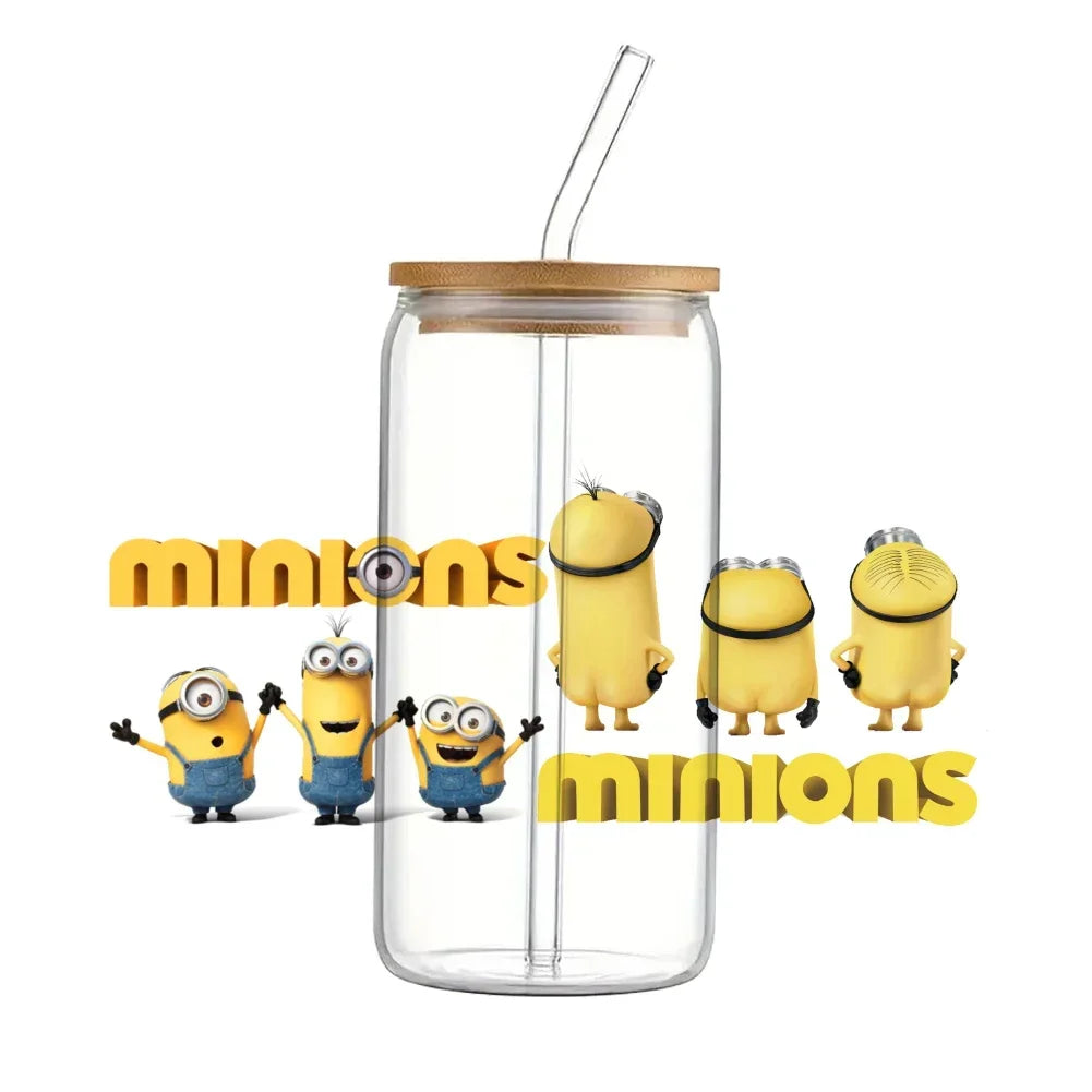 Cartoon Minions Cute Pattern UV DTF Transfer Sticker - Image 16