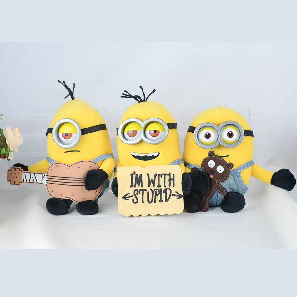 Minions 4 Plush Keychains Kawaii Cartoon Dolls - Image 12