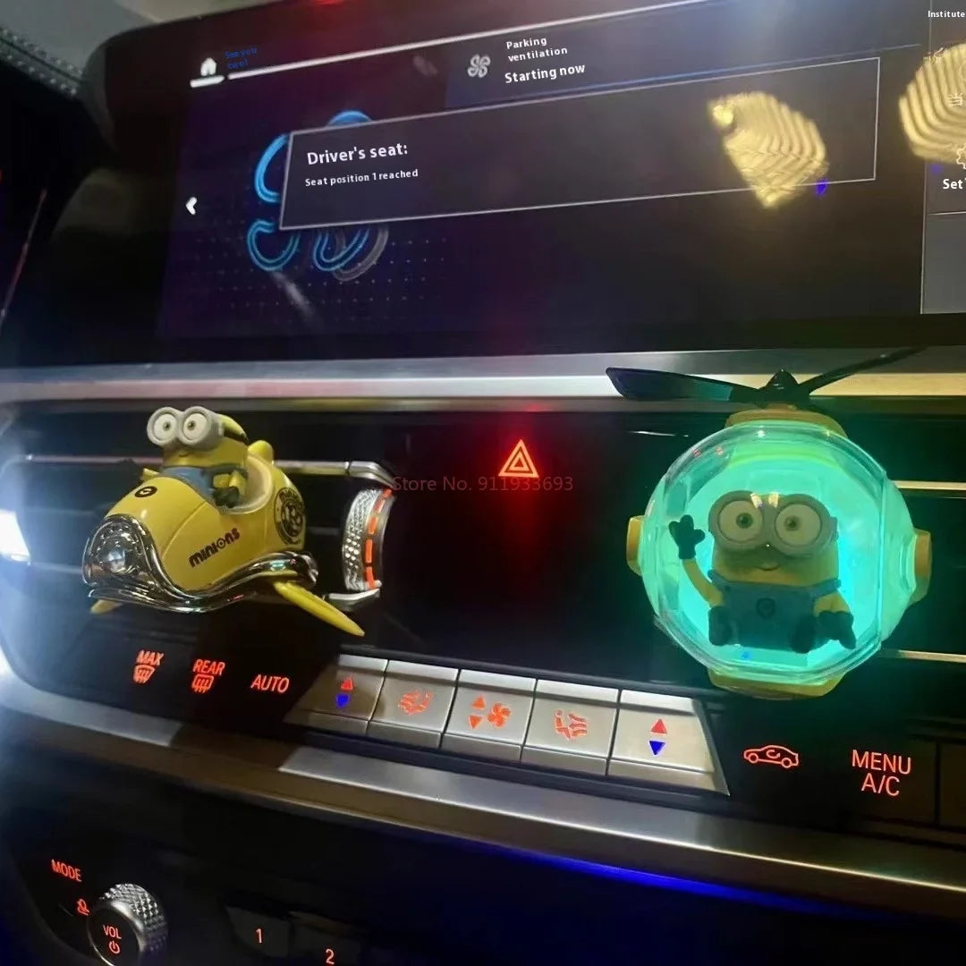 Minions Cartoon Car Air Freshener - Image 6