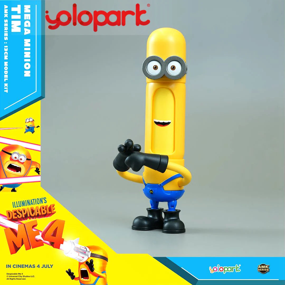 YOLOPARK Despicable Me 4 - AMK Series Mega Minion Tim Model Kit - Image 6