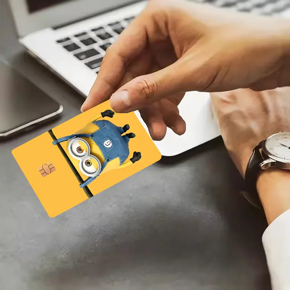 Kawaii M-Minions Cute Anime Fashion Cartoon Sticker for Credit Card - Image 6