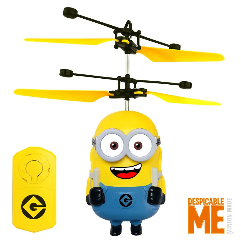 Minions Induction Flying Toy – Hover Helicopter for Kids - Image 4