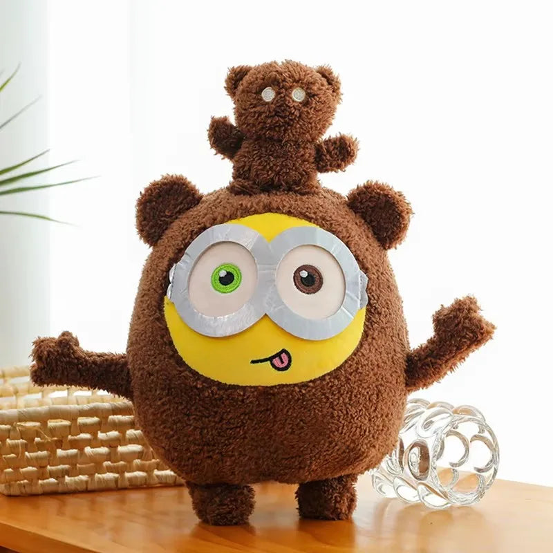 30cm Bob Minion Plush Pillow – Soft Stuffed Toy & Décor