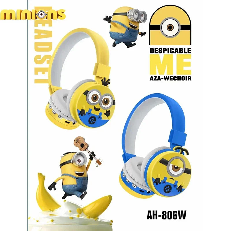 New Minions Wireless Bluetooth Headphones - Image 2