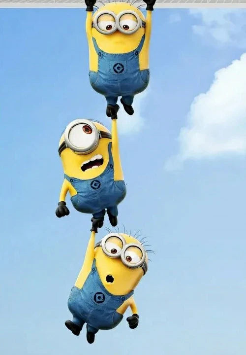 Minions 5D Diamond Painting – Cute Cartoon Cross Stitch Mosaic Kit - Image 2