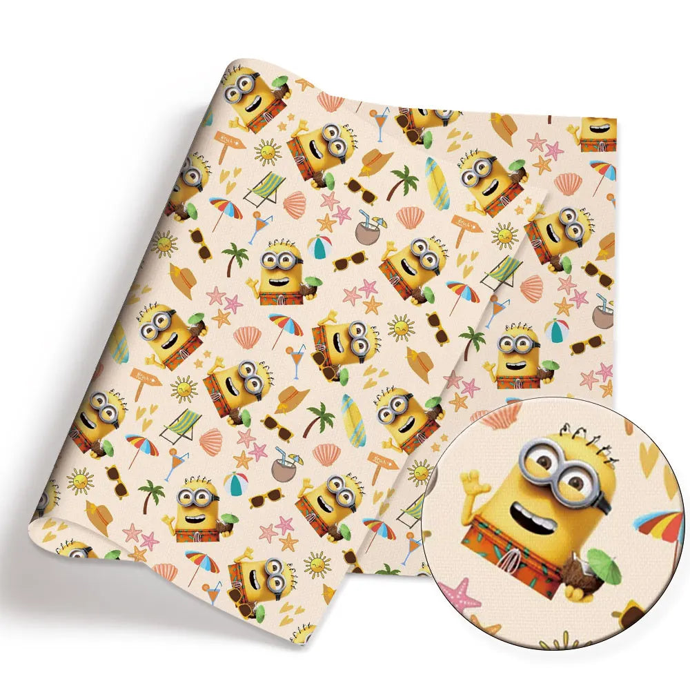 Minions Cotton Fabric – Cartoon Sewing Material for DIY - Image 6