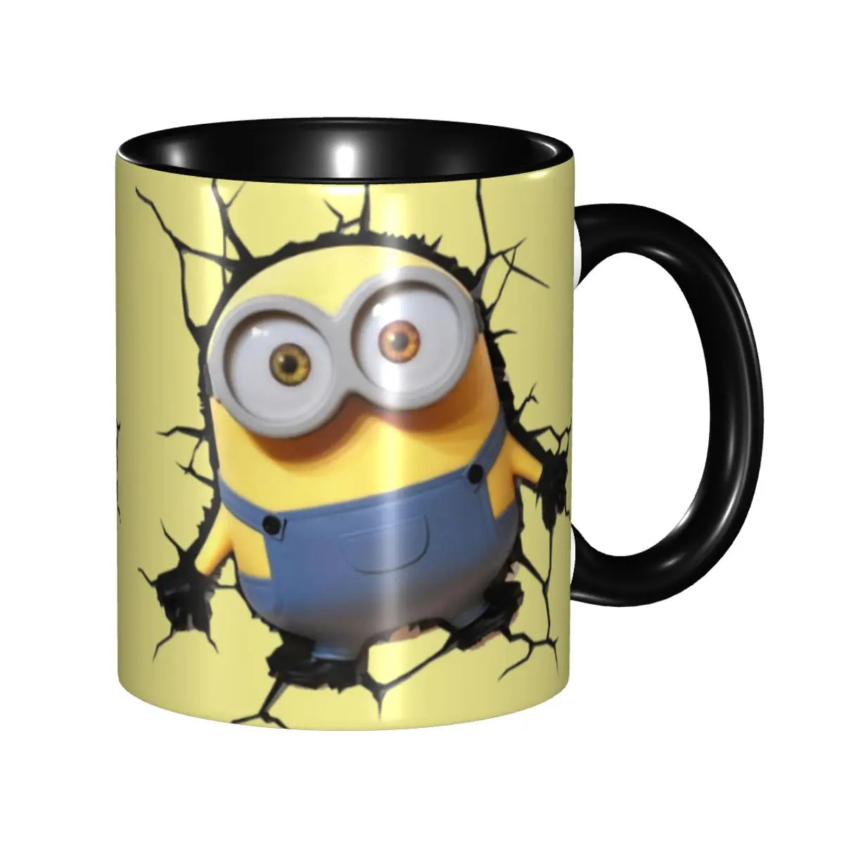 Minions Kawaii Mug – Novelty Cartoon Coffee Cup for Home - Image 2
