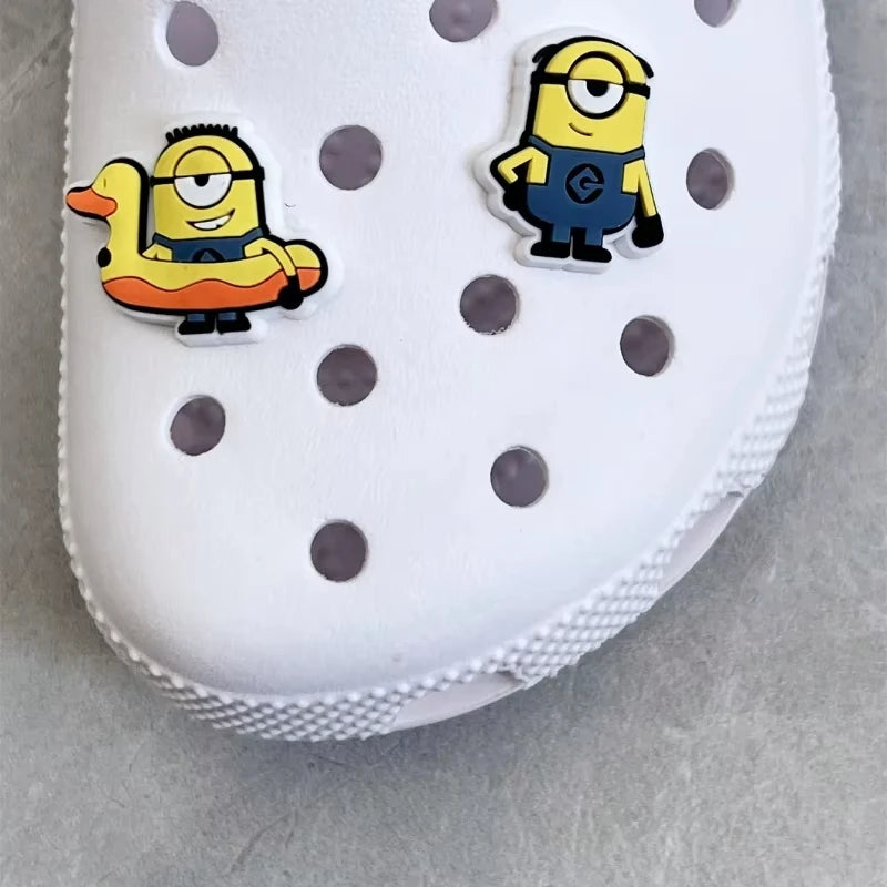 5PCS Minions-Themed Fashion Shoe Charms Set - Image 5