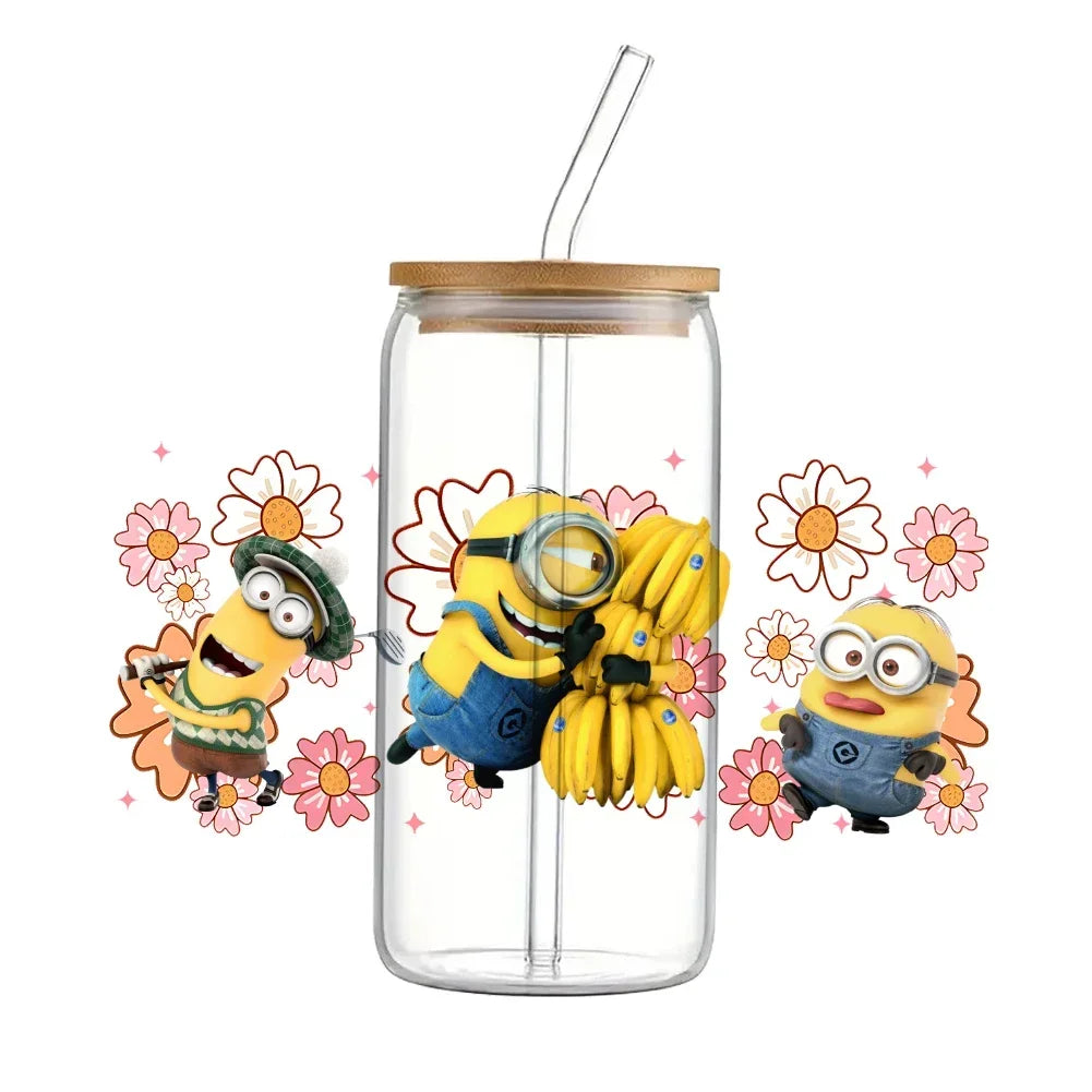Cartoon Minions Cute Pattern UV DTF Transfer Sticker - Image 5