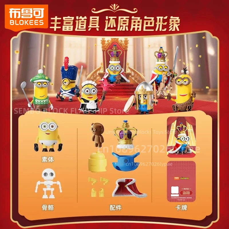 Minion Bomb Building Blocks – Cute Cartoon Construction Toy - Image 12