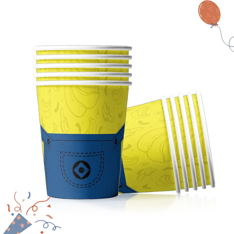 Minions Theme Kid Birthday Party Decoration Supplies - Image 15
