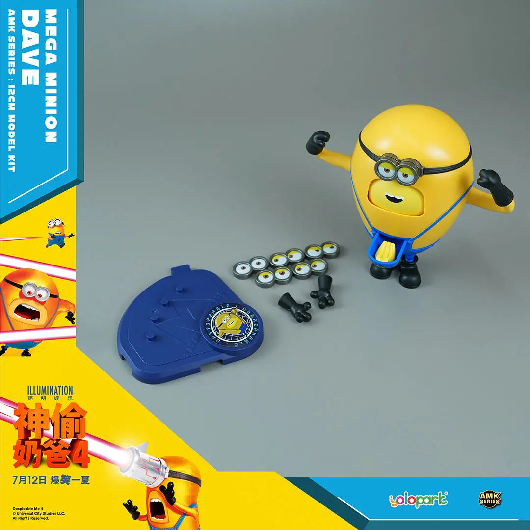 Despicable Me 4 AMK Series Mega Minions Model Kits - Image 3
