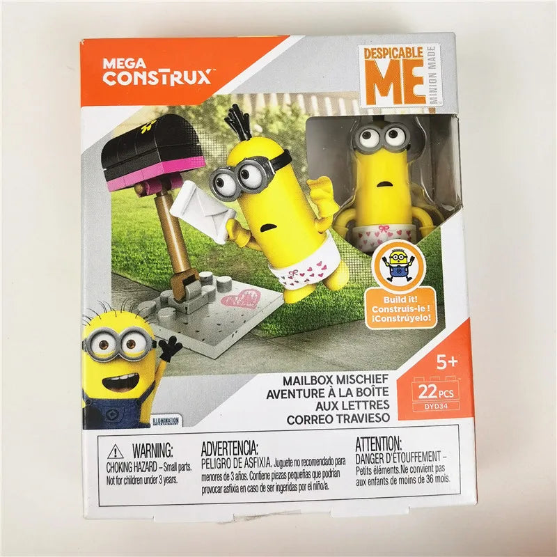 Anime Figure Minions Bloks Construx Building Mini - Image 42