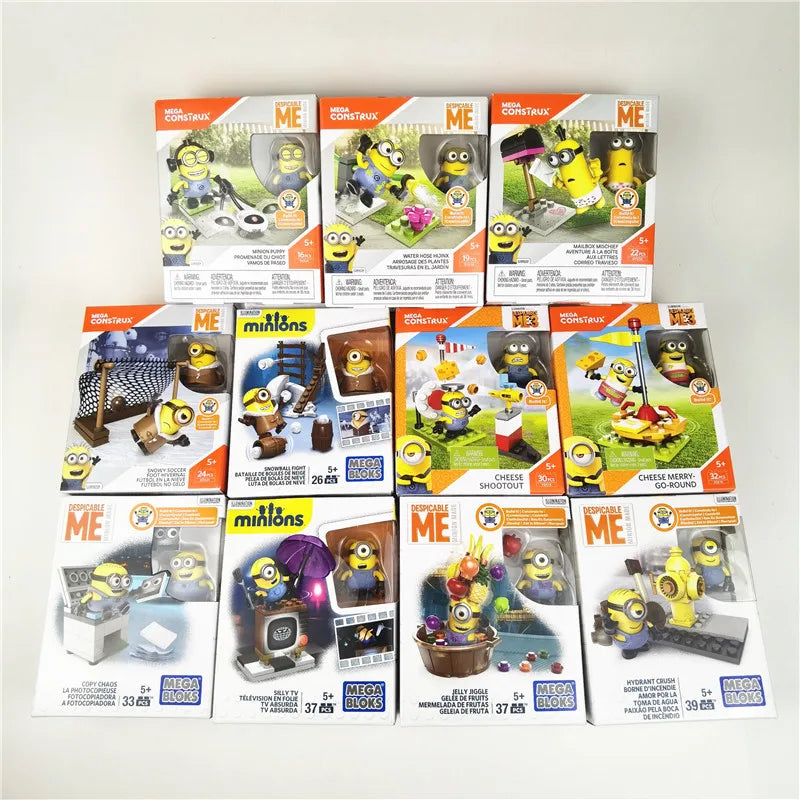 Anime Figure Minions Bloks Construx Building Mini - Image 9