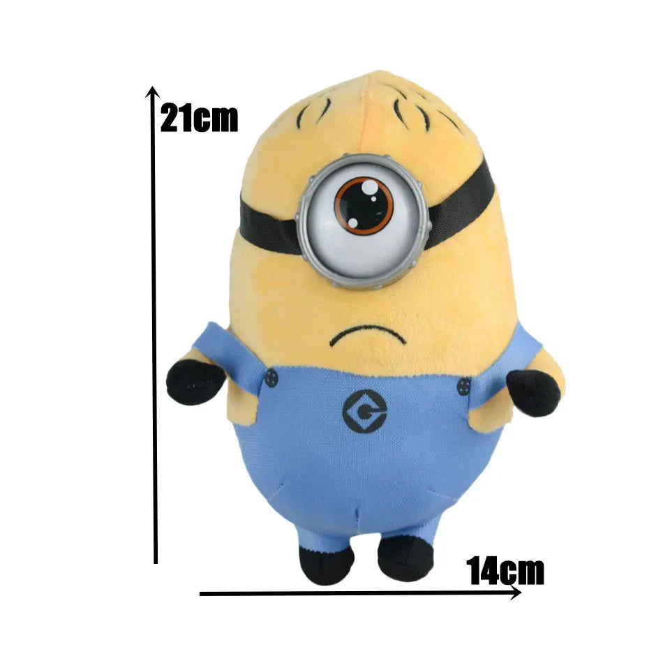 Minions 4 Plush Keychains Kawaii Cartoon Dolls - Image 9