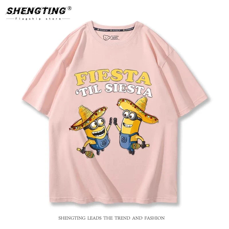 Minions Co-Branded Kids T-Shirt – Parent-Child Summer Edition - Image 19
