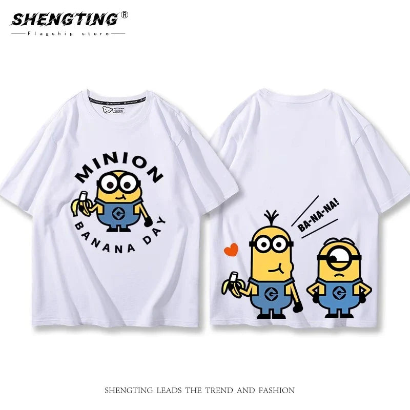 Minions Co-Branded Kids T-Shirt – Parent-Child Summer Edition - Image 11