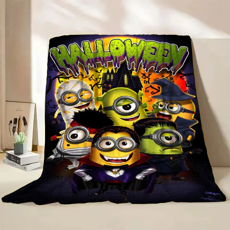 Minions Flannel Throw Blanket – Soft Winter Cartoon Blanket by MINISO - Image 13