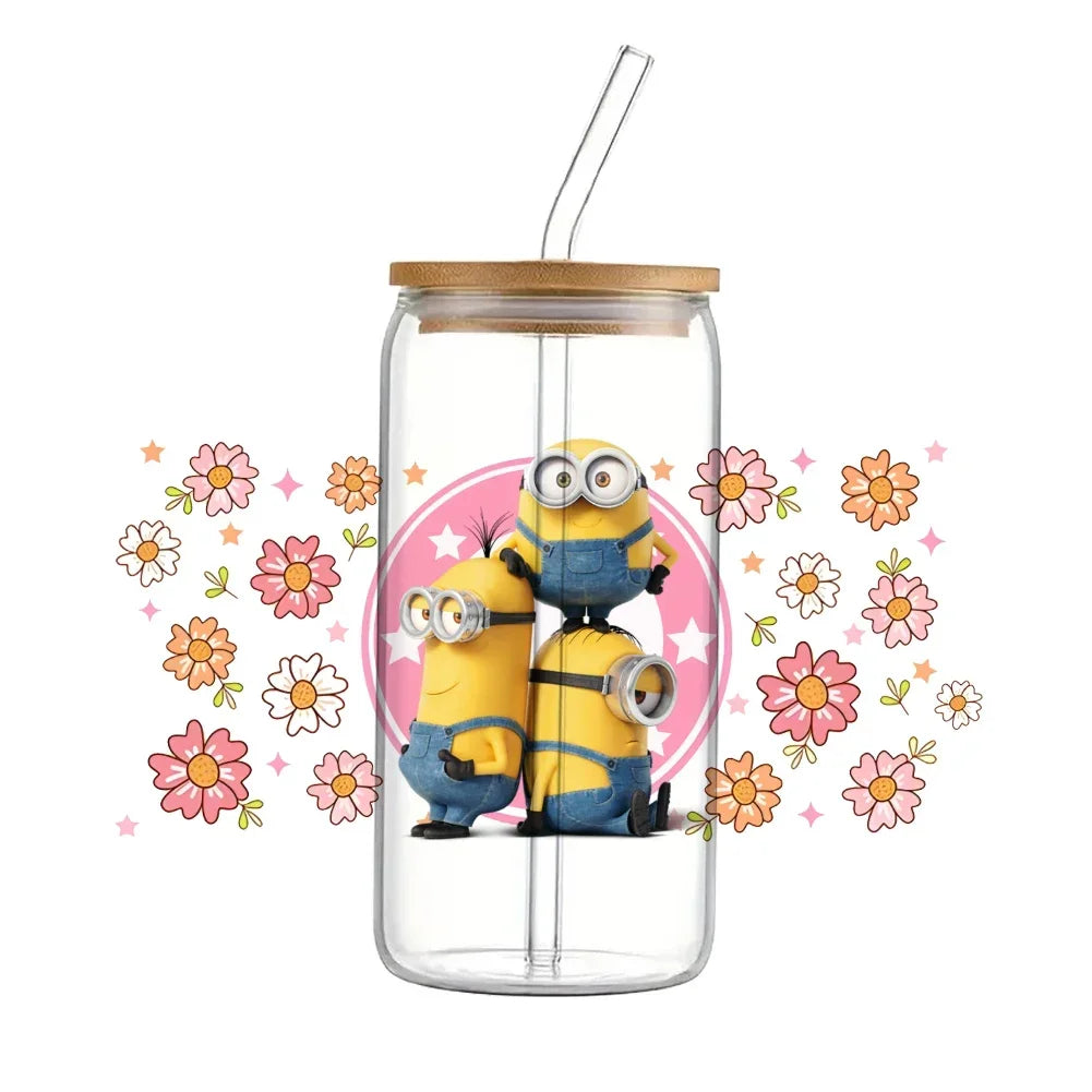 Cartoon Minions Cute Pattern UV DTF Transfer Sticker - Image 18
