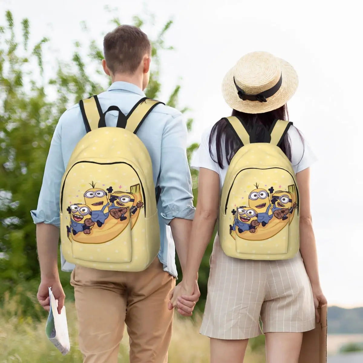 Kawaii Despicable Me Minions Teenage Backpack - Image 4