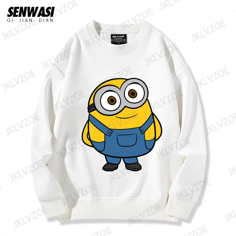 MINISO Minions Couple & Kids Hoodie – Autumn/Winter Edition - Image 10