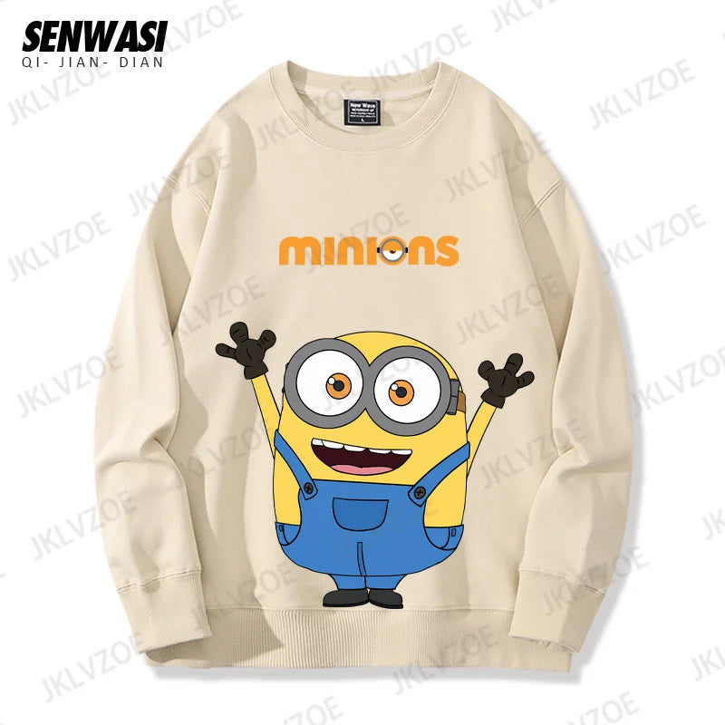 MINISO Minions Couple & Kids Hoodie – Autumn/Winter Edition - Image 8
