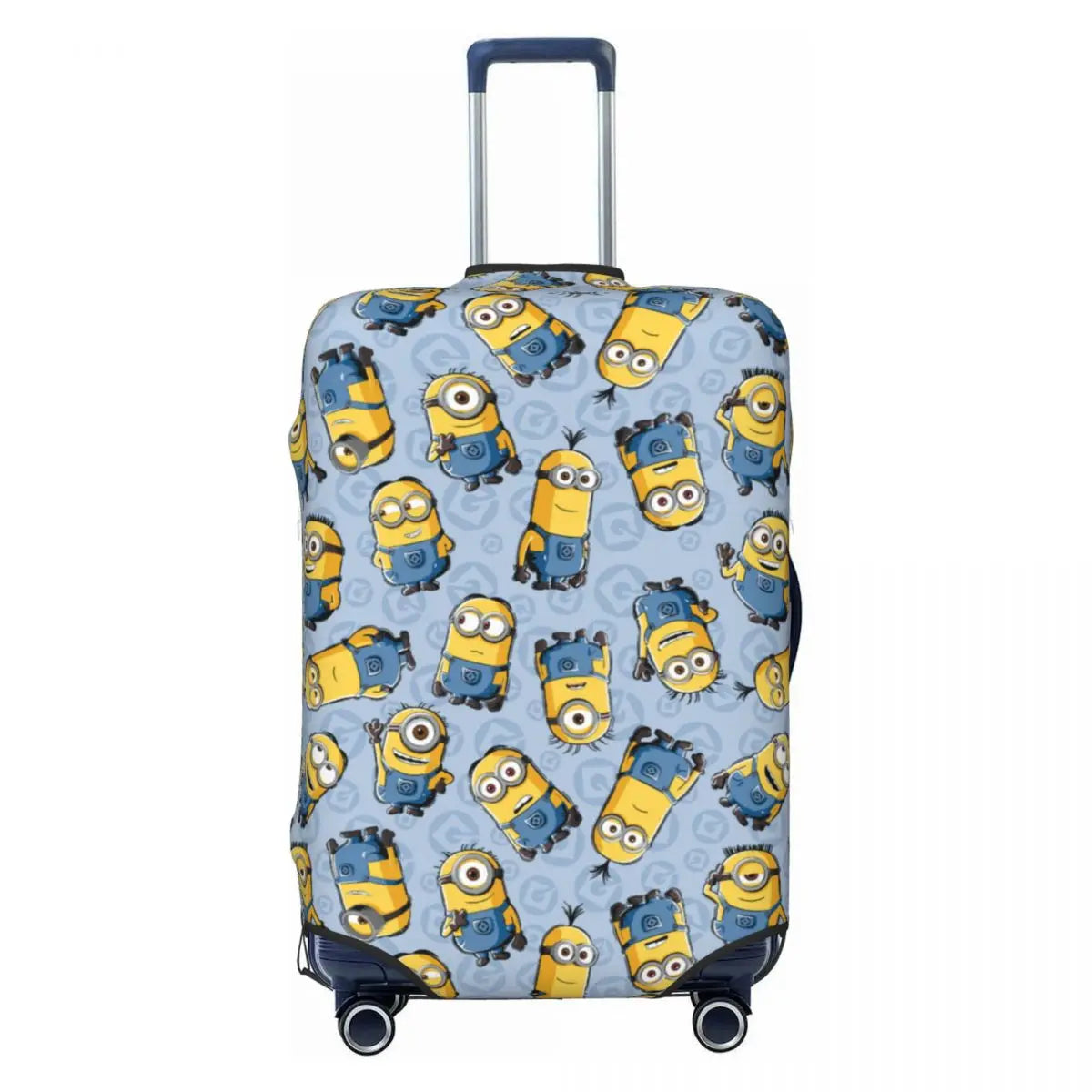 Custom Minions Luggage Cover – Washable Travel Suitcase Protector - Image 27